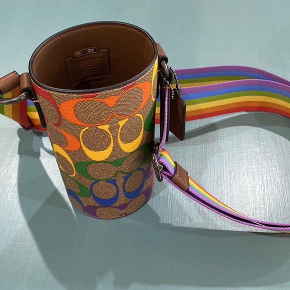 New Coach Water Bottle Crossbody - Picture 7 of 8